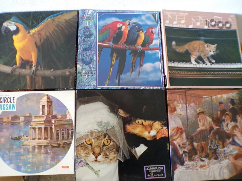 lot 72 image: (EW7) 9 Puzzles - 1 Vintage - 1 wit...