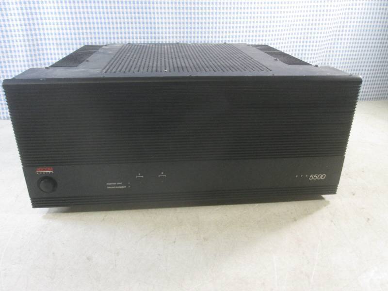 lot 147 image: (EC1) Adcom GFA 5500 Power Amplifie...