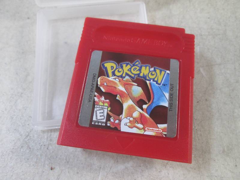lot 153 image: (CNTR) Pokemon Red Version Nintendo...