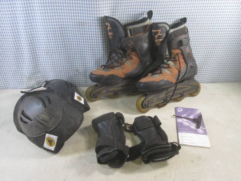 lot 197 image: (EW5) Pair of K2 Z-SE Inline Skates...