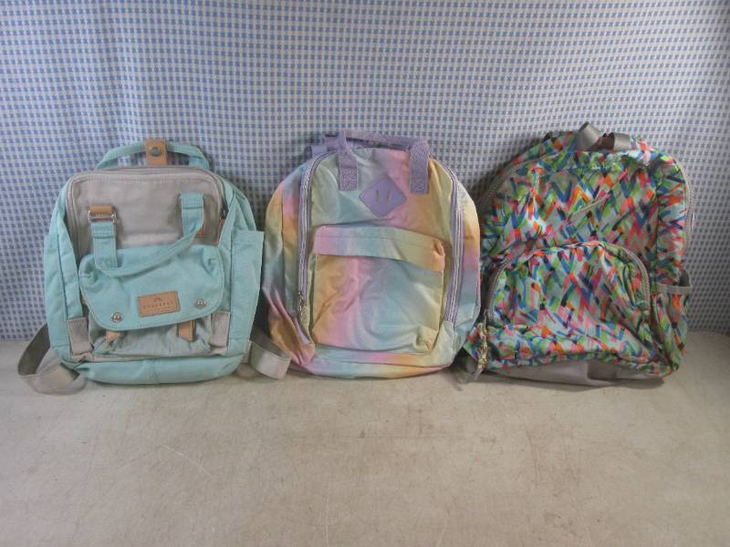 lot 233 image: (D-3) 3 Backpacks...