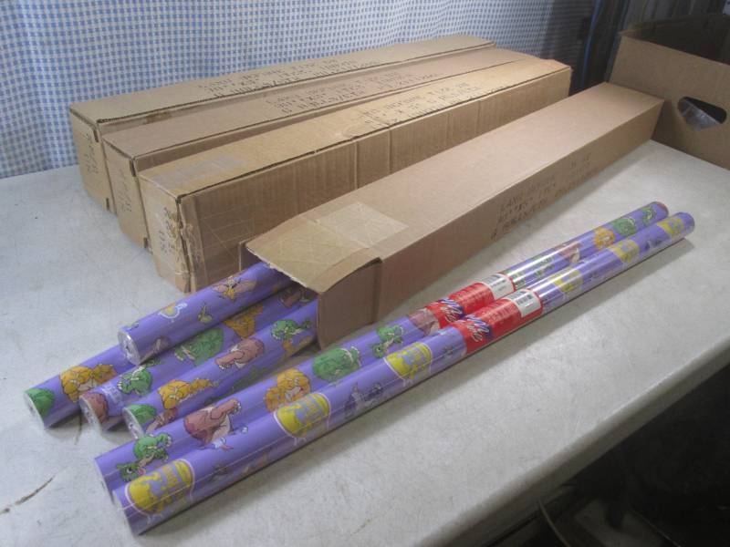 lot 259 image: (EW4) 24 Rolls of Gift Wrap Land Be...
