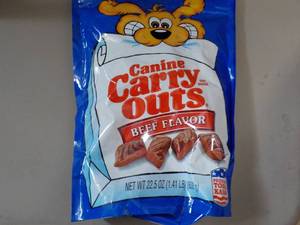 Canine Carry OUTS 22.5 oz bag Beef ...