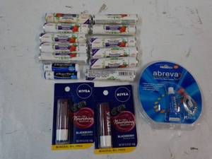 Thero Zinc, Chapstick and Abreva...