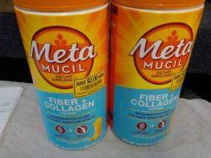 2 ct 19.9 oz Meta Mucil Fiber and C...