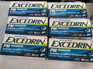 6 ct Excedrin PM Headache best dat...