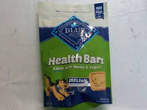 Blue Health Bars for Dogs...