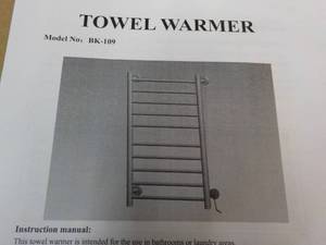 Heated Towel Warmer...