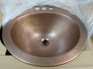 Copper Sink...
