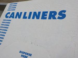 250 ct x 33 Gallon Clear Can Liners...