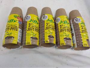 60 ct Jiffy 3 Seed Starting Jiffy ...