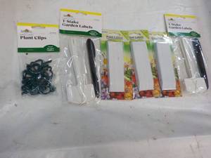 Plant Clips, T-stake Garden Labels ...