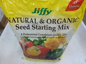 3.4 lb. Bag Jiffy Seed Starting Mix...