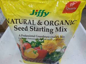 3.4 lb. Bag Jiffy Seed Starting Mix...