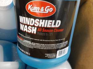 6 ct Kum and Go Windshield Wash...