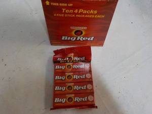 10 ct 4 packs Big Red Gum...