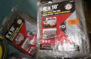 Two new 8x10 tarps