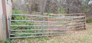 TWO steel cattle panels 118 in