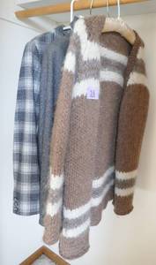 lot 16 image: Wool sweater, Pendleton wool jacket and Evan Picone suit size 10