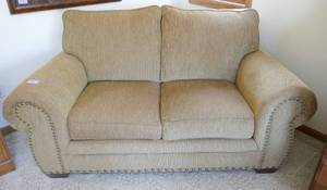lot 22 image: Nice Loveseat 65 wide x 36 deep x 38 tall