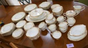 lot 80 image: Noritake Sonora china set for 12