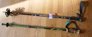 lot 95 image: Two hiking sticks
