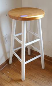 lot 131 image: Wood stool