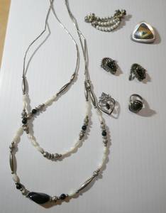 lot 157 image: Sterling Silver Jewelry