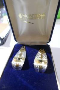 lot 167 image: New Montana Silversmith Ear rings