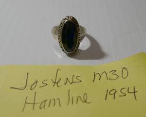 lot 170 image: 1954 Hamline University Jostens class ring