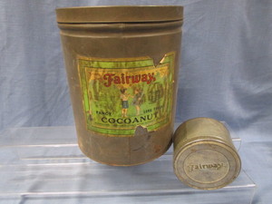 Fairway Tins, Coffee & Cocoanut