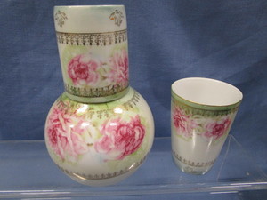 Lefton Rose Tumble Up, Extra Glass