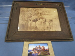 CM Russel Postcards, 1900 Print