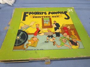 Favorite Funnies Printing Set
