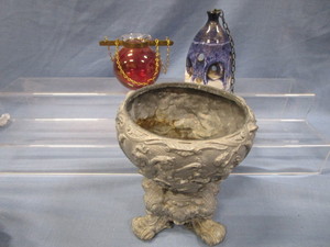 Cast Lamp Base, Plant Starter