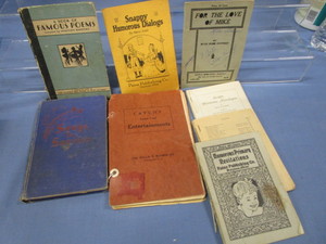 Books, Poems, Plays, Recitations