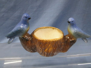 Ceramic Double Bird Planter