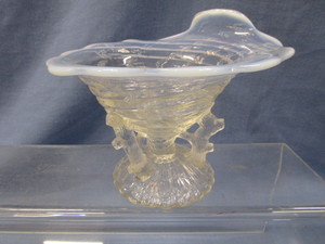 Antique Northwoods Opalescent Compote