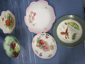 Bavarian & Lefton Plates