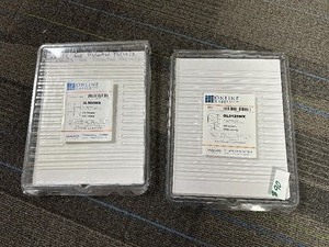 lot 61 image: 2 Packs Printer Sticky Labels of OL500WX 4 x 3 & OL5125WX 2x11