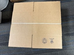 lot 59 image: New Bundle of 25 ULINE 12 x 10 x 10 Shipping Boxes