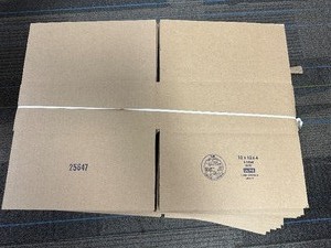 lot 65 image: New 25 Pack of Uline Shipping Boxes 12 x 12 x 4