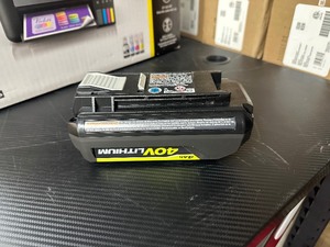 lot 41 image: Ryobi 40V Battery - Works