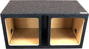 lot 25 image: Atrend KDV15 Bbox Single Vented 15 Inch Subwoofer Enclosure Engineered for Kicker Solo-Baric Model L5 & L7 Subwoofers