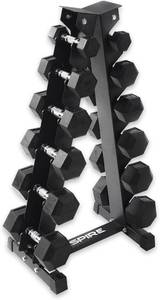 lot 92 image: Like New Inspire Fitness Dumbell Weight Rack - Rack Only - ------------ Weights Not Included