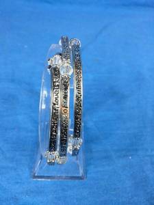Christian Scripture Wrap Bracelet Silver Tone