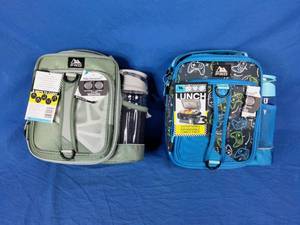 New 2 Arctic Zone Pro Expandable Lunch Box All Night Gamer