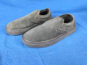 New Gray Minnetonka Mens Alden Size 8