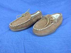 New Mens Pile Lined Beige Hardsole Size 8W