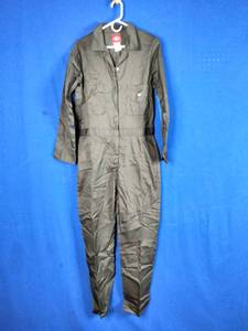 New Green Dickies Mens Long Sleeve Deluxe Blended Coverall Size Large